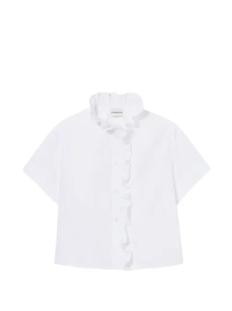 Claudie Pierlot Victorian collar poplin shirt