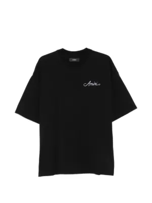 AMIRI logo-embroidered T-shirt