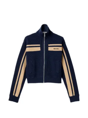 Miu Miu cotton crochet cardigan