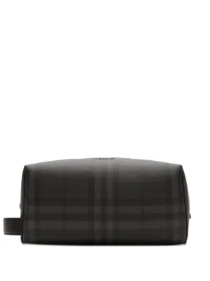 Burberry City Check travel pouch
