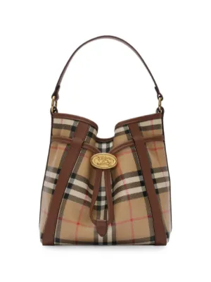 Burberry mini Check bucket bag