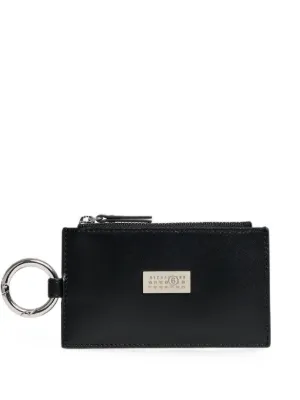 MM6 Maison Margiela leather zip wallet