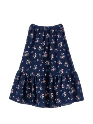 Philosophy Di Lorenzo Serafini Kids floral-print ruffled skirt