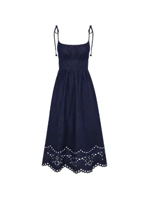 ZIMMERMANN broderie midi dress