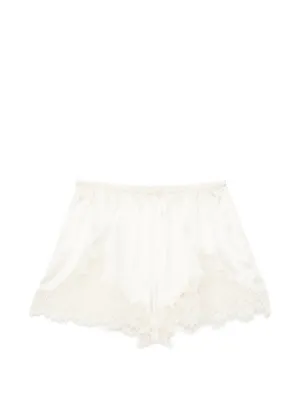 DÔEN Iona lace-trim shorts