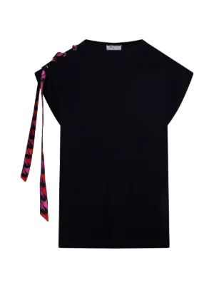 PUCCI T-shirt with foulard detail