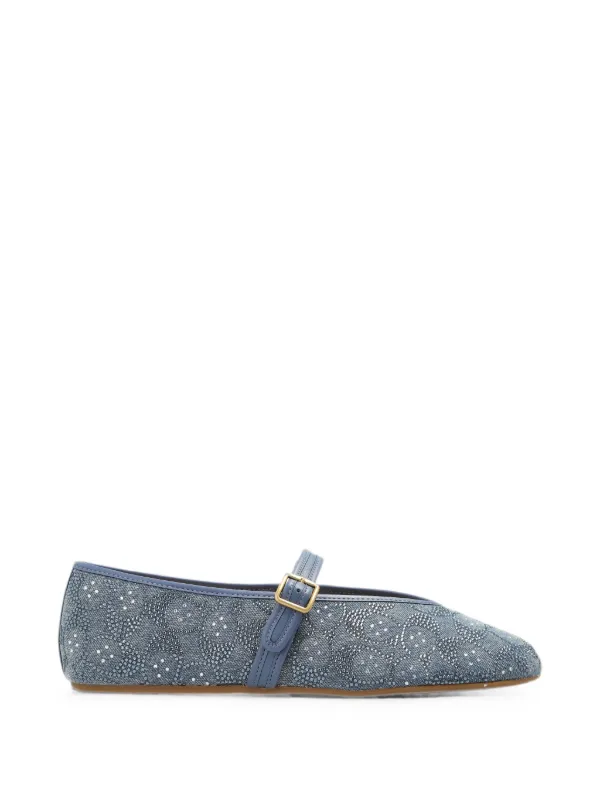 Coach sequin-embellished ballet flats