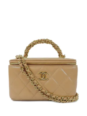 CHANEL Pre-Owned Vanity CC turn-lock tote bag 