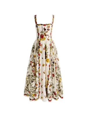 alice + olivia Vera midi dress