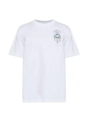 Casablanca Hotel Emblem graphic-print T-shirt