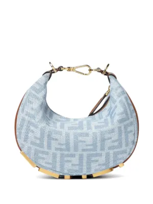 FENDI Fendigraphy logo-lettering mini bag