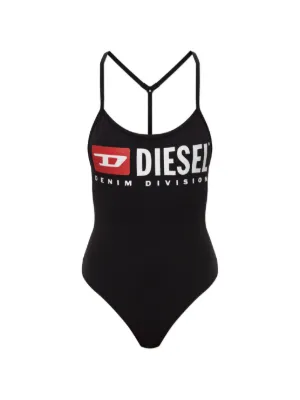 Diesel bodysuit in cotton with T-back straps