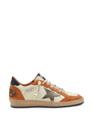 Golden Goose Ball Star distressed-effect leather sneakers