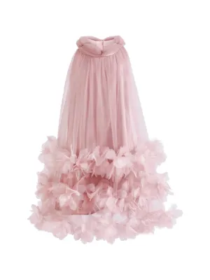Tulleen Elaris floral-applique dress