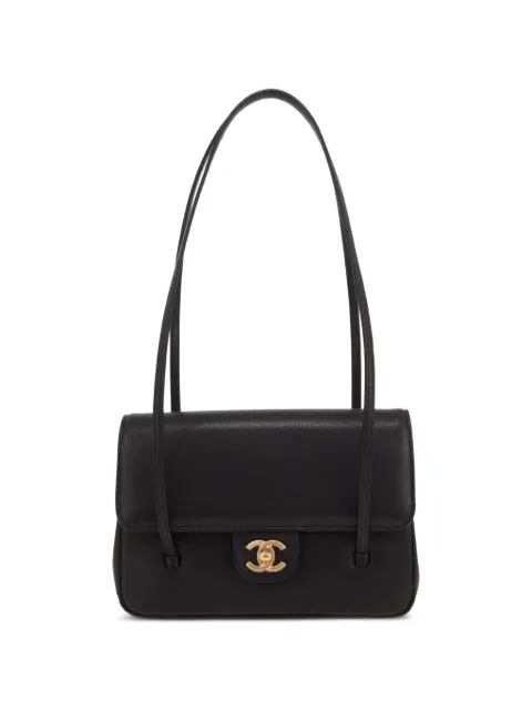 CHANEL Pre-Owned 2026 small Sac &agrave; rabat grained leather shoulder bag