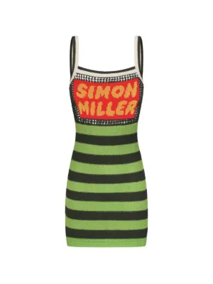 Simon Miller Dibby crochet-knit mini dress