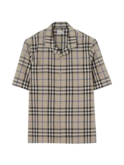Burberry Check cotton poplin shirt