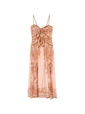 ZIMMERMANN Aster Scarf midi dress