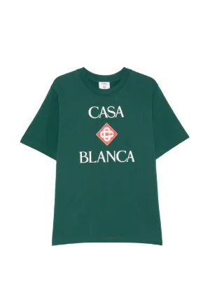 Casablanca logo-print T-shirt