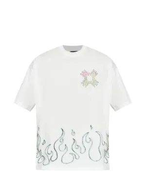 AMIRI Ma Quad Flames T-shirt