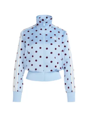 adidas polka-dot track jacket