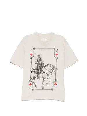 Melt cotton printed T-shirt