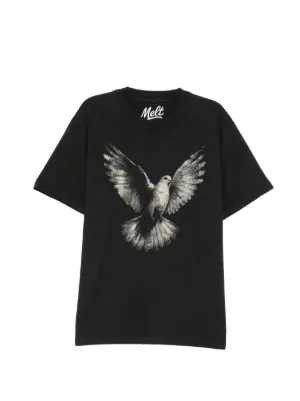 Melt dove printed T-shirt