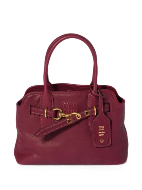 Miu Miu Aventure nappa-leather bag