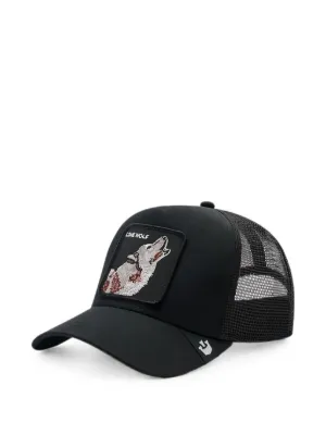 GOORIN BROS Lone Wolf patch-detail mesh-panel trucker hat