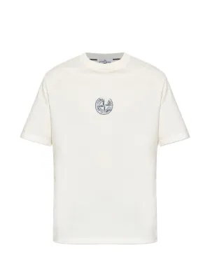 Stone Island logo-print crew-neck T-shirt