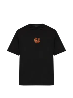 Stone Island logo-print cotton T-shirt