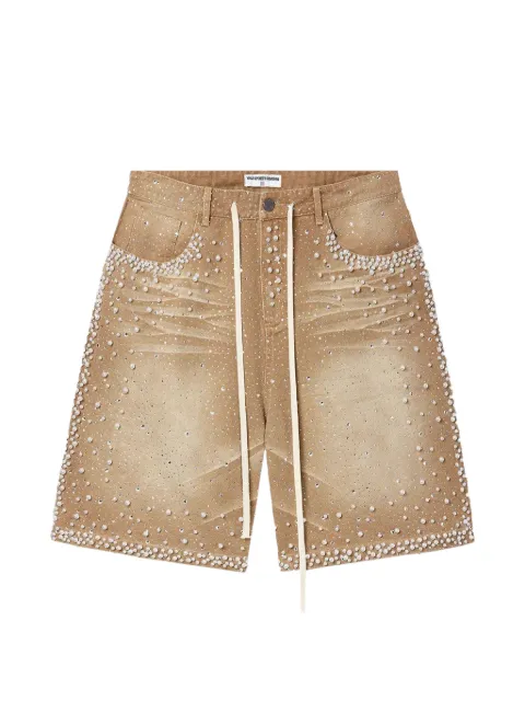 Vale Rainstorm pearl-embellished  shorts