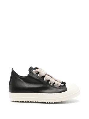 Rick Owens Jumbolace Low leather sneakers