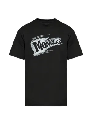 Moncler logo-print T-shirt