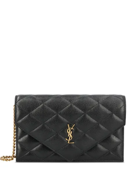 Saint Laurent quilted leather shoulder bag