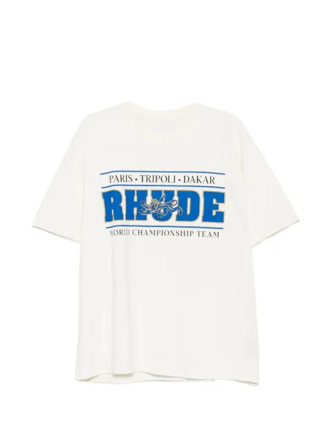 RHUDE logo-print T-shirt