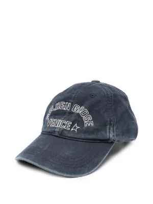 Golden Goose six-panel logo-embroidered baseball cap