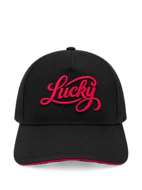 Melt embroidered-logo baseball cap