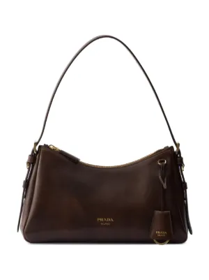Prada Aimée medium leather shoulder bag
