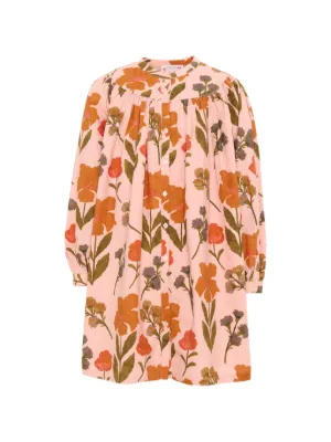 Bonpoint floral-print long-sleeved dress