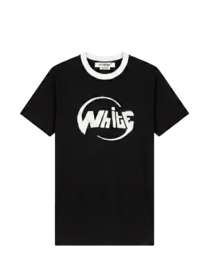 Off-White graphic-print ringer T-shirt