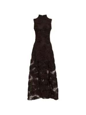 ROTATE BIRGER CHRISTENSEN floral-motif sleeveless maxi dress