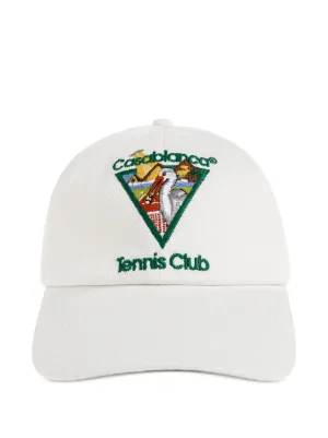 Casablanca Pyramid Abduction tennis cap