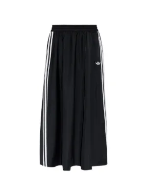 adidas Firebird logo-embroidered midi skirt