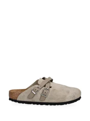 Birkenstock buckle-fastening crossover-strap sandals
