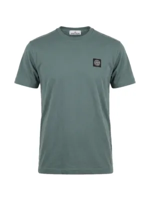 Stone Island logo-patch short-sleeve T-shirt