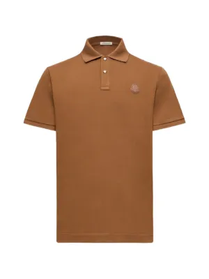 Moncler logo-patch short-sleeve polo shirt