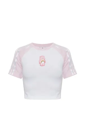 adidas x Care Bears patch cropped T-shirt