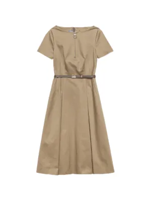 Prada chino zipper dress