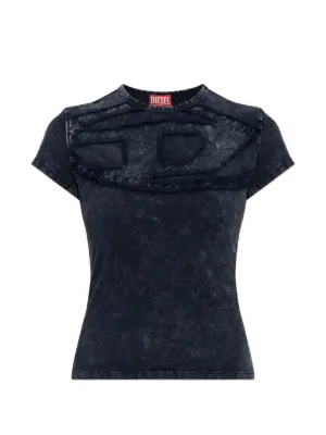 Diesel T-MELY-CUP logo-patch T-shirt